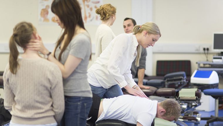 Study chiropractic at AECC in Bournemouth, England, United Kingdom