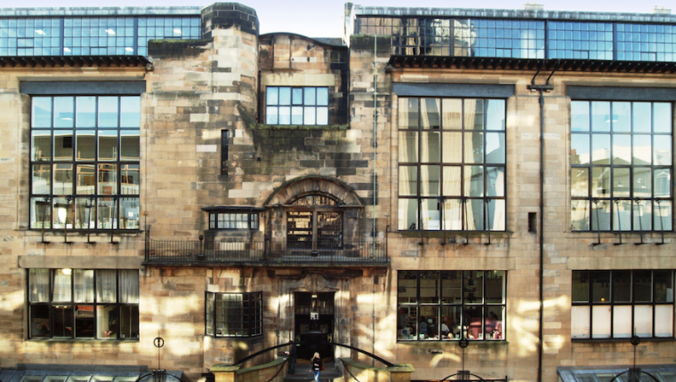 Study in Scotland, at Glasgow School of Art