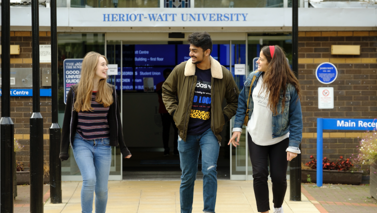 Study in Scotland, at Heriot-Watt University, Edinburgh