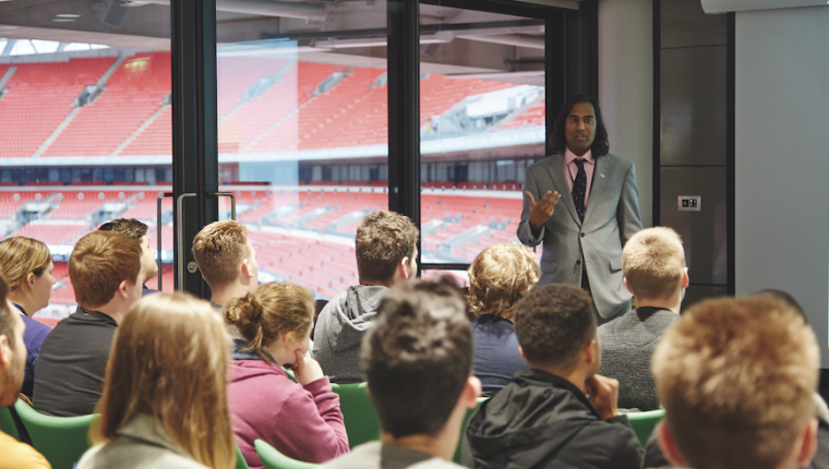 Study Football at UCFB Wembley Stadium in London, England