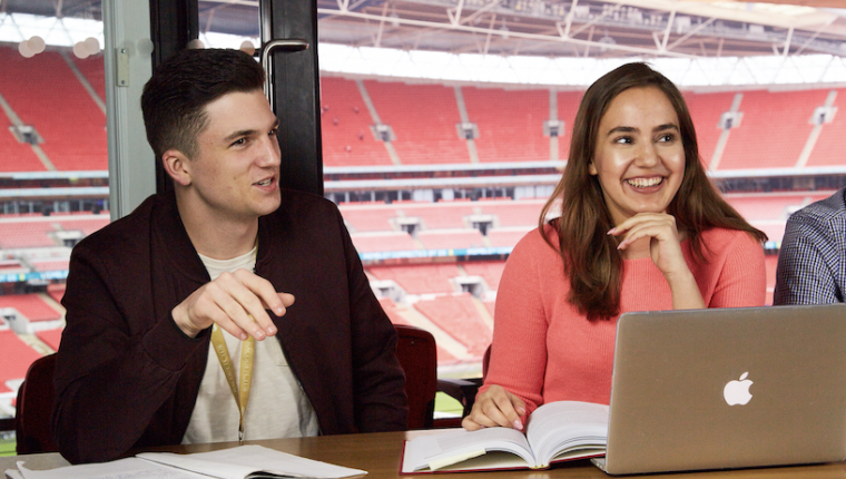 Study Football at UCFB Wembley Stadium in London, England