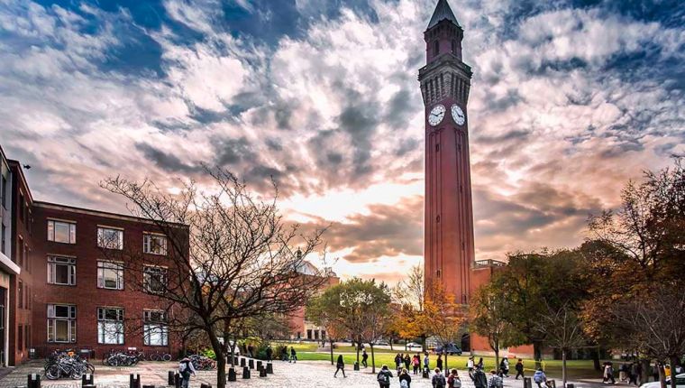 Study at University of Birmingham, England, UK