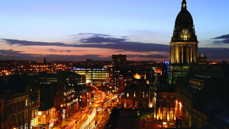 Studere i England - Leeds at Night