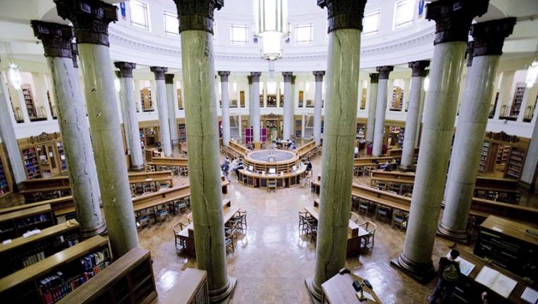 Studere i England - Uiversity of Leeds - Brotherton Library