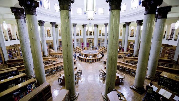 Studere i England - Uiversity of Leeds - Brotherton Library