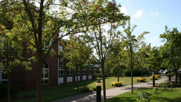 Studere i England - University of Worcester - campus